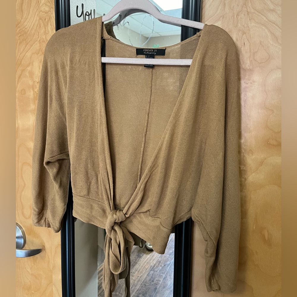 Forever 21 cardigan 🥥🤎